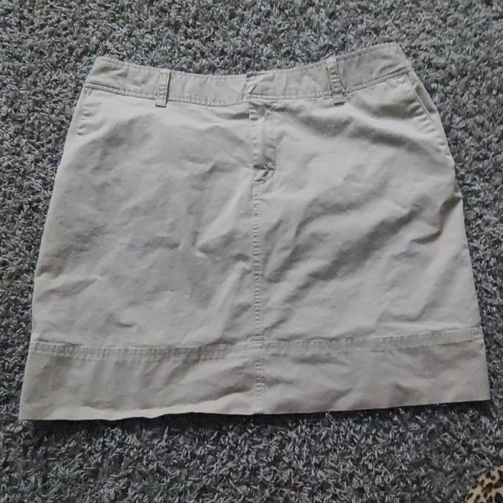 Khaki skirt